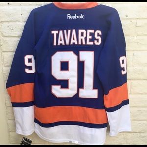 NWT Reebok Authentic Islanders Jersey